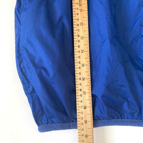 Vintage K-Way Windbreaker Jacket Blue Zip Up Blokecore Athleisure Fanny Pack - Picture 13 of 15